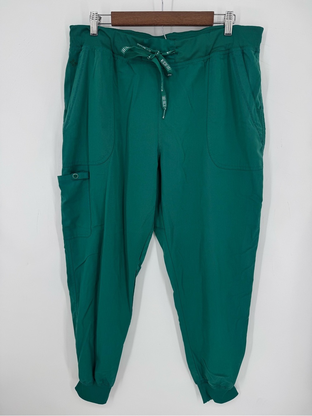 Med Couture Touch Jogger Scrub Pants Women’s Cargo Medical Uniform Nurse Size XL